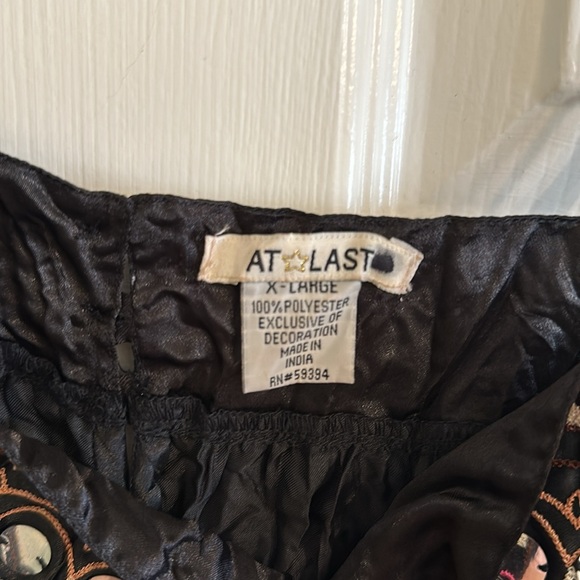 At Last Black Embroidered Sequined Blouse - Picture 5 of 5
